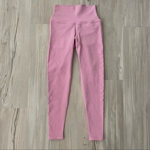 ALO YOGA 7/8 High Waist Airbrush Legging in Parisian Pink